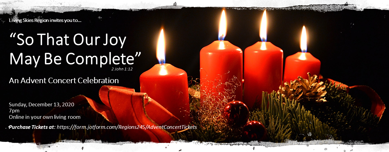 Advent Concert Encore Presentation(s) – YouTube Link: “So That Our Joy May Be Complete”