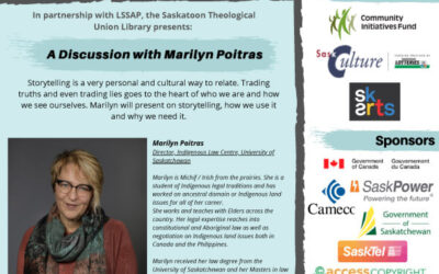 Saskatchewan Aboriginal Storytelling 2021: A Discussion with Marilyn Poitras