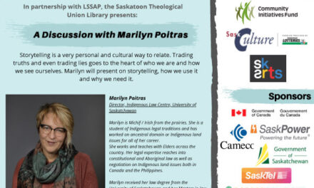Saskatchewan Aboriginal Storytelling 2021: A Discussion with Marilyn Poitras