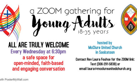 Zoom Gathering for Young Adults (18-35 yrs)