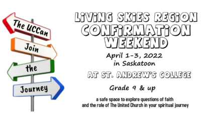 Youth Confirmation Weekend (gr. 9 & up)