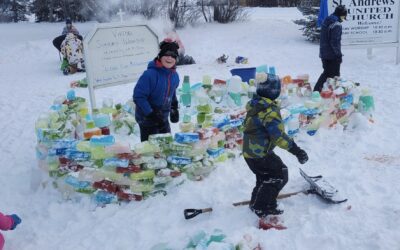 Photo Finish! Regional Council Snow and Ice Art