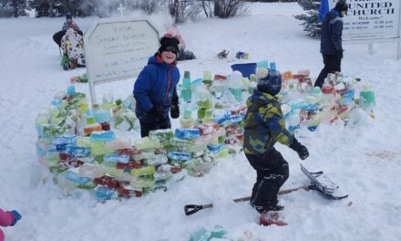 Photo Finish! Regional Council Snow and Ice Art