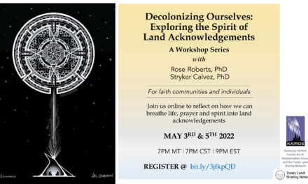 Land acknowledgement workshop for faith and spiritual communities