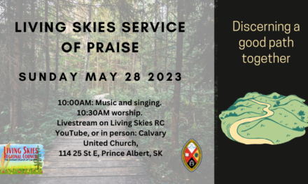 All welcome- Regional Service of Praise Sunday May 28