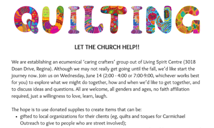 Ecumenical Quilting Group – Regina