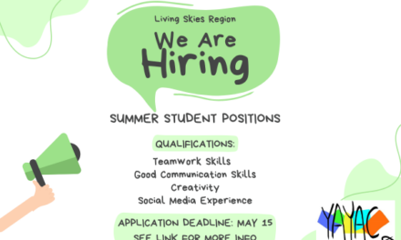 Living Skies Region is Hiring for the Summer!