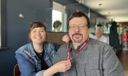 Passing of the Lanyard at north hospital chaplaincy