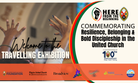 Coming to our Region: Here from the Beginning exhibit